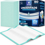 AllSett Health Disposable Incontinence Bed Pads for Adults

