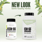 NutraBio Ashwagandha KSM-66 | Stress & Mood Support

