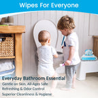 WONDERFUL Flushable Wipes Plant-Based Wet Wipes for All

