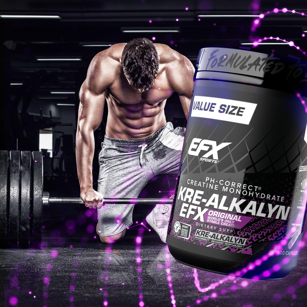 EFX Kre-Alkalyn Creatine Monohydrate Supplement


