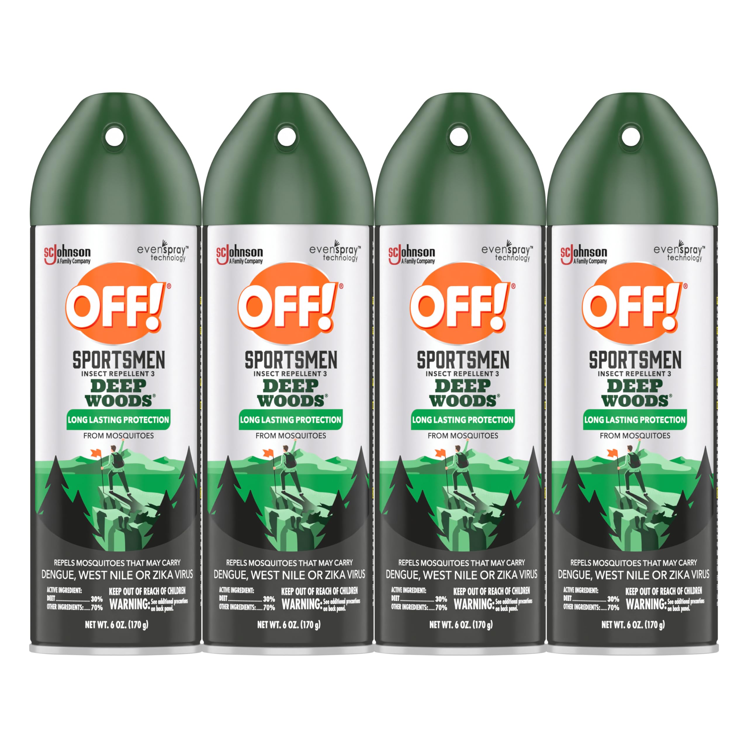 OFF! Deep Woods Sportsmen Insect Repellent Aerosol

