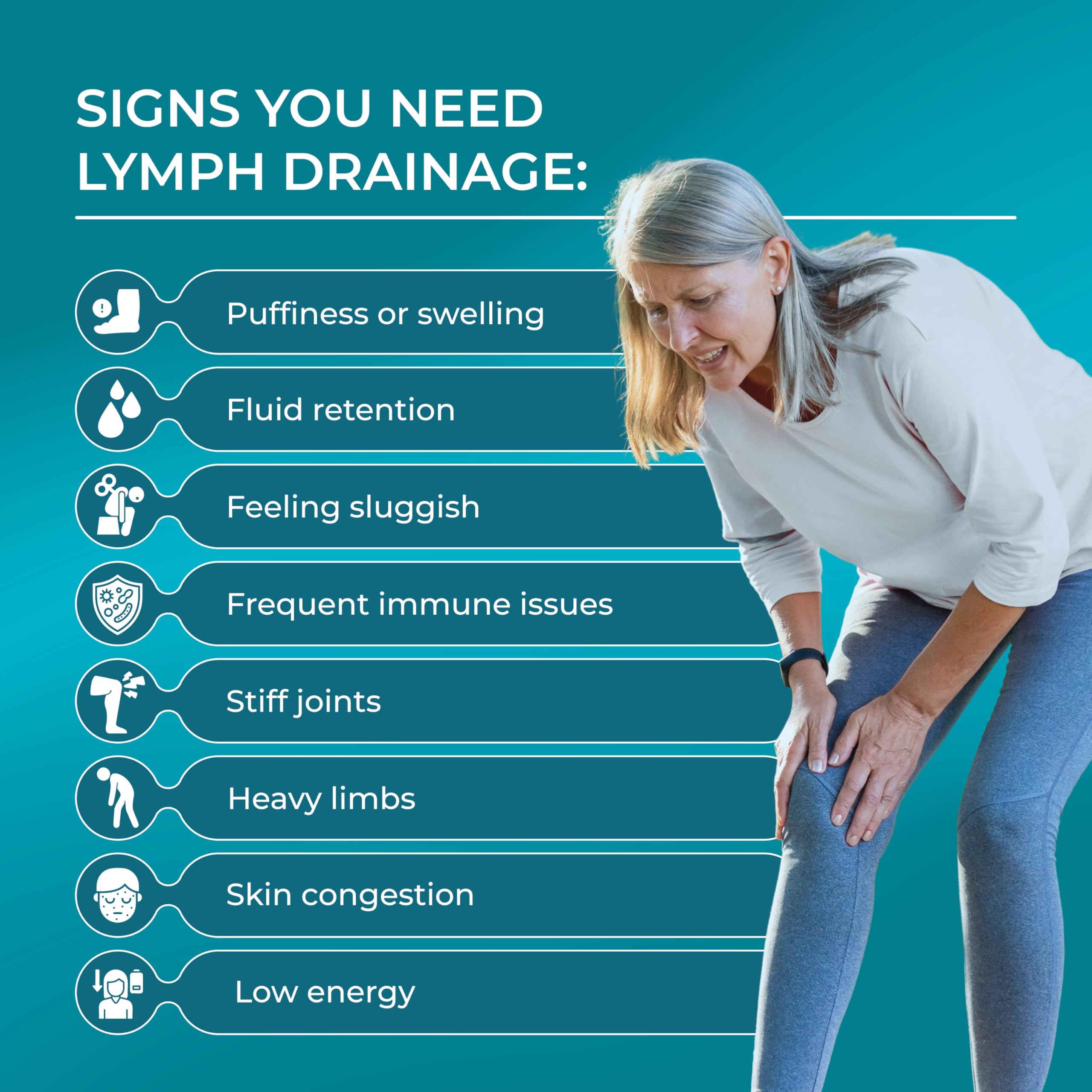 PUREHEALTH RESEARCH Lymph System Support | Lymphatic Detox

