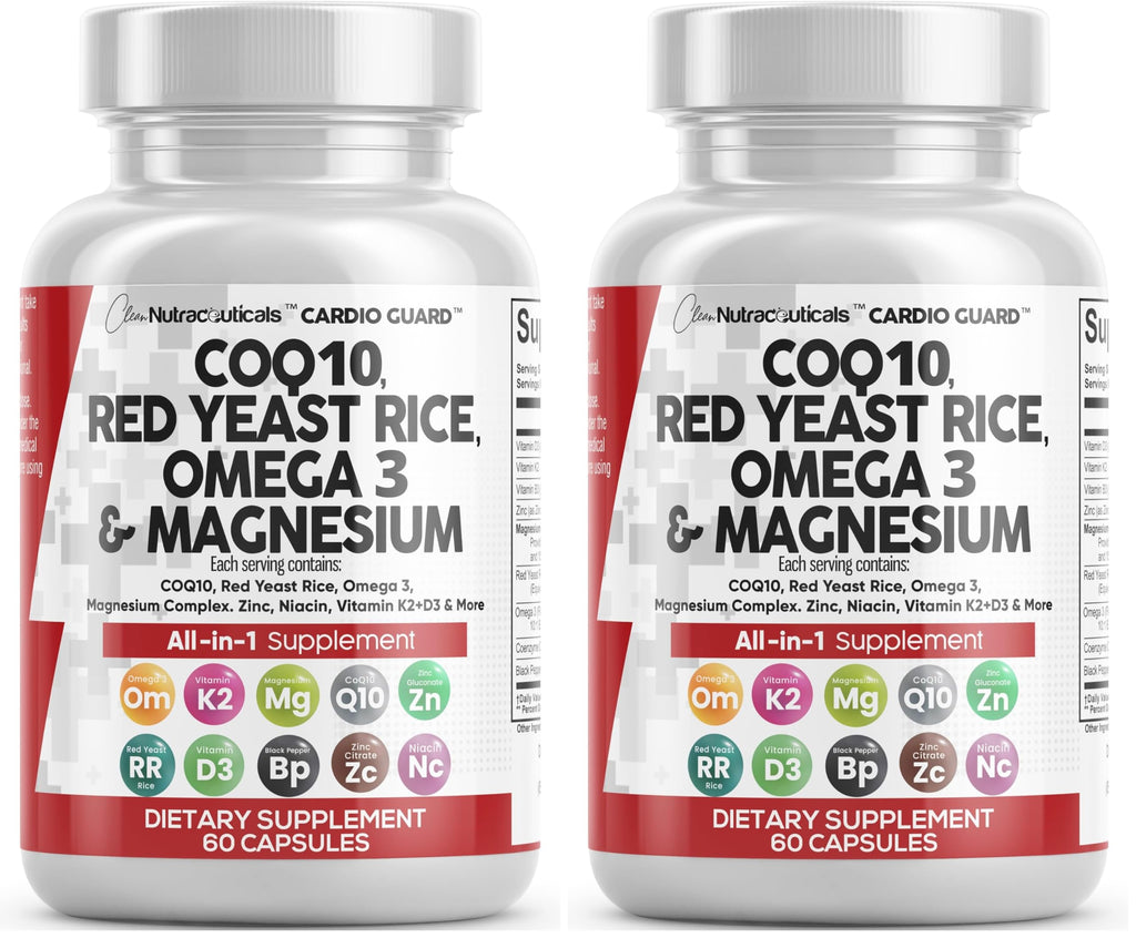 Clean Nutraceuticals CardioGuard Heart Health Comprehensive Formula