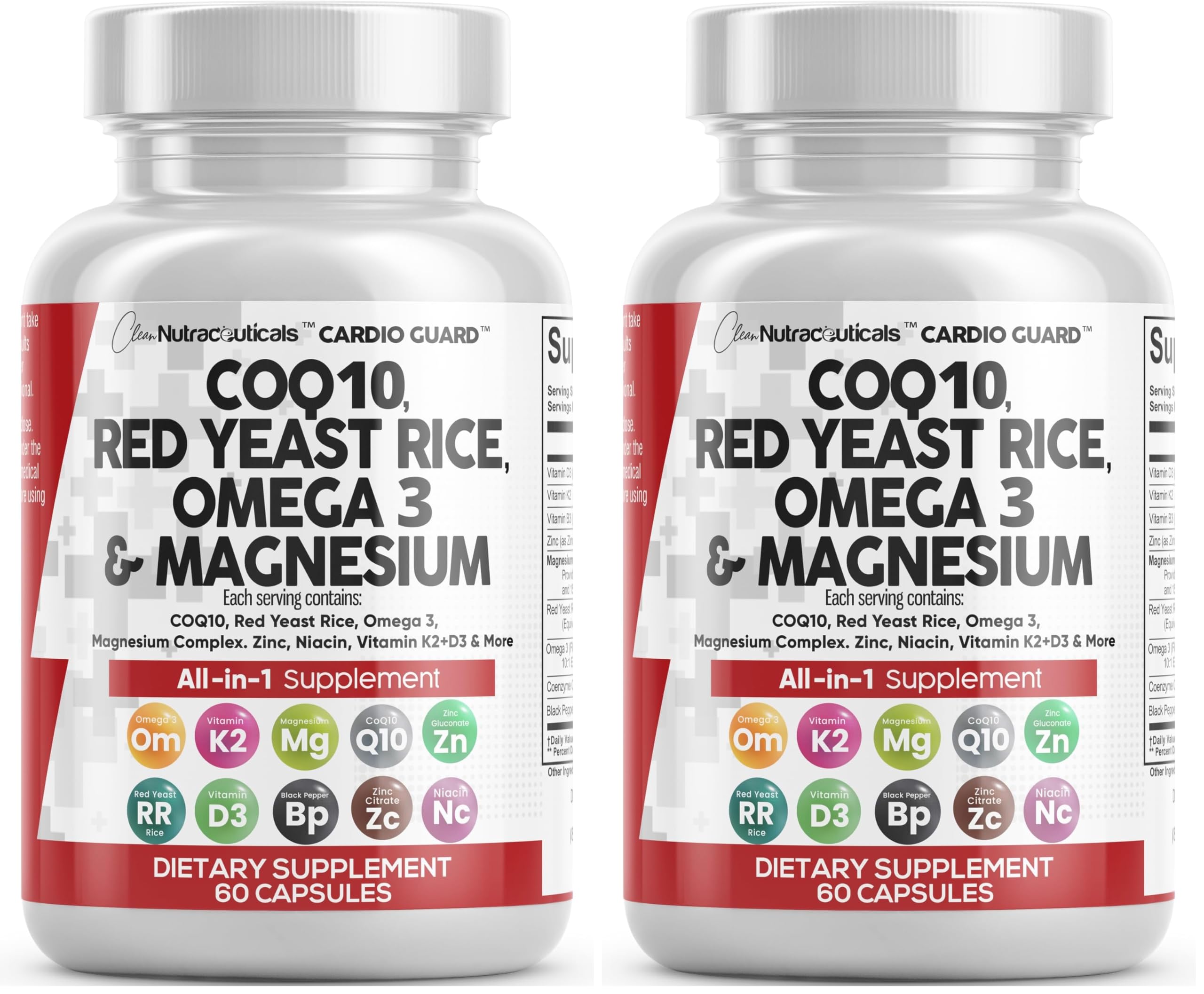 Clean Nutraceuticals CardioGuard Heart Health Comprehensive Formula