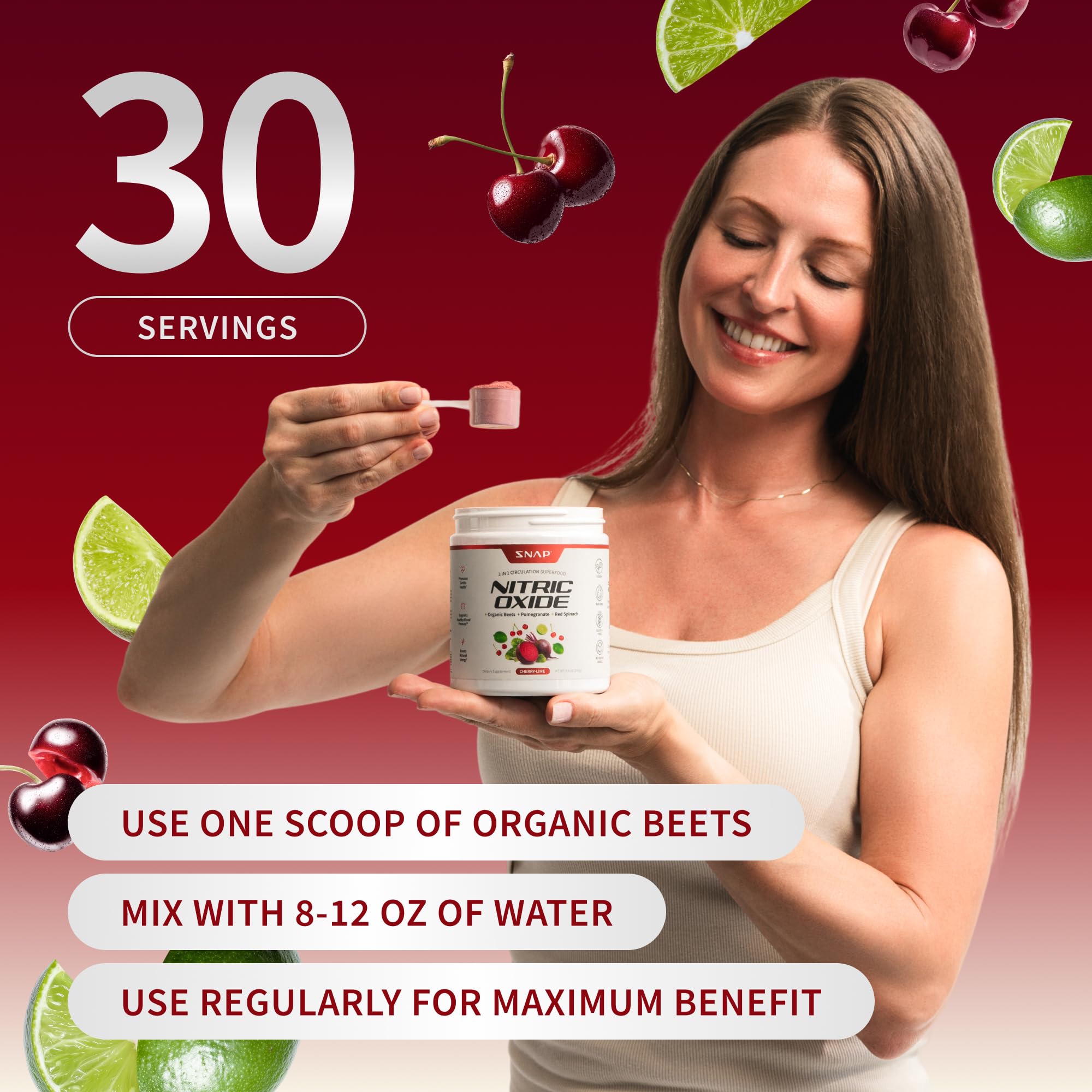 Beet Root Nitric Oxide Supplement - Snap Supplements

