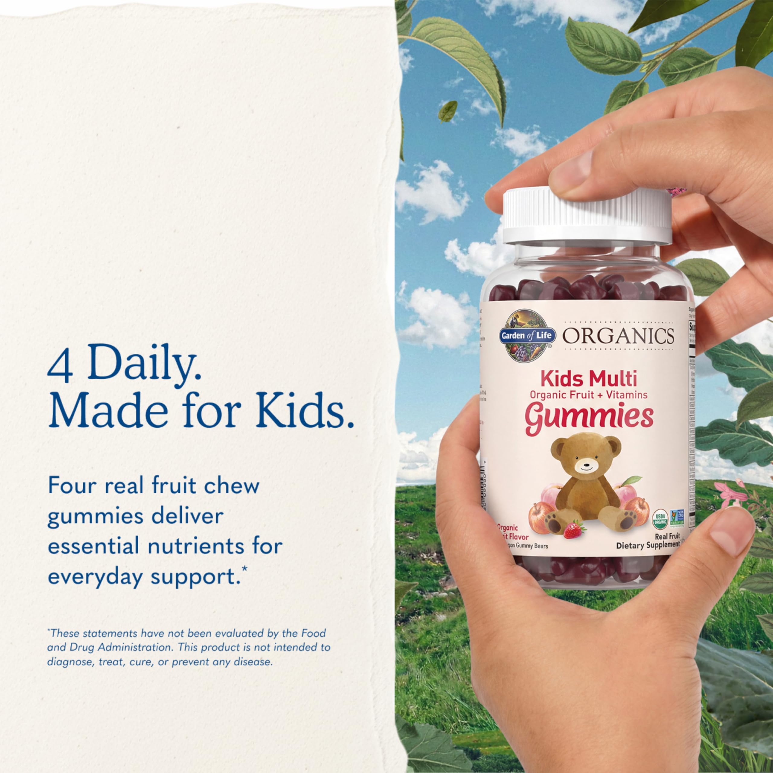 Garden of Life Organics Kids Multivitamin Gummies

