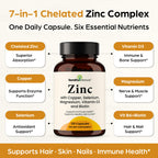 SandhuHerbals Chelated Zinc Complex | Immune Support

