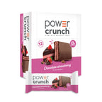 Power Crunch Protein Energy Wafer Bars, Chocolate Strawberry, 1.4 Ounce (12 Count)