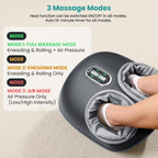 Nekteck Shiatsu Foot Massager with Heat - 3 Modes


