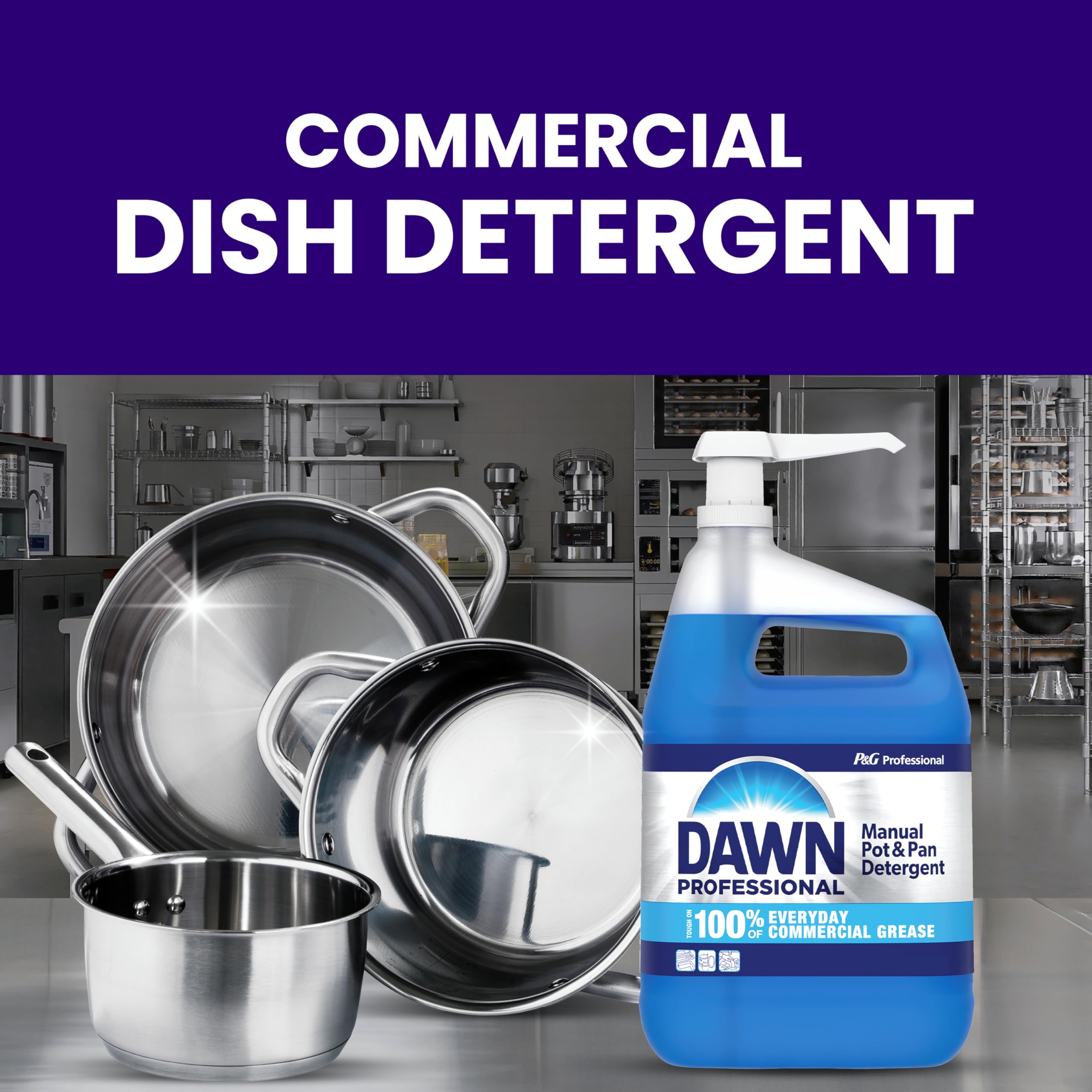 Dawn PRO Manual Pot Detergent for Commercial Dishwashing

