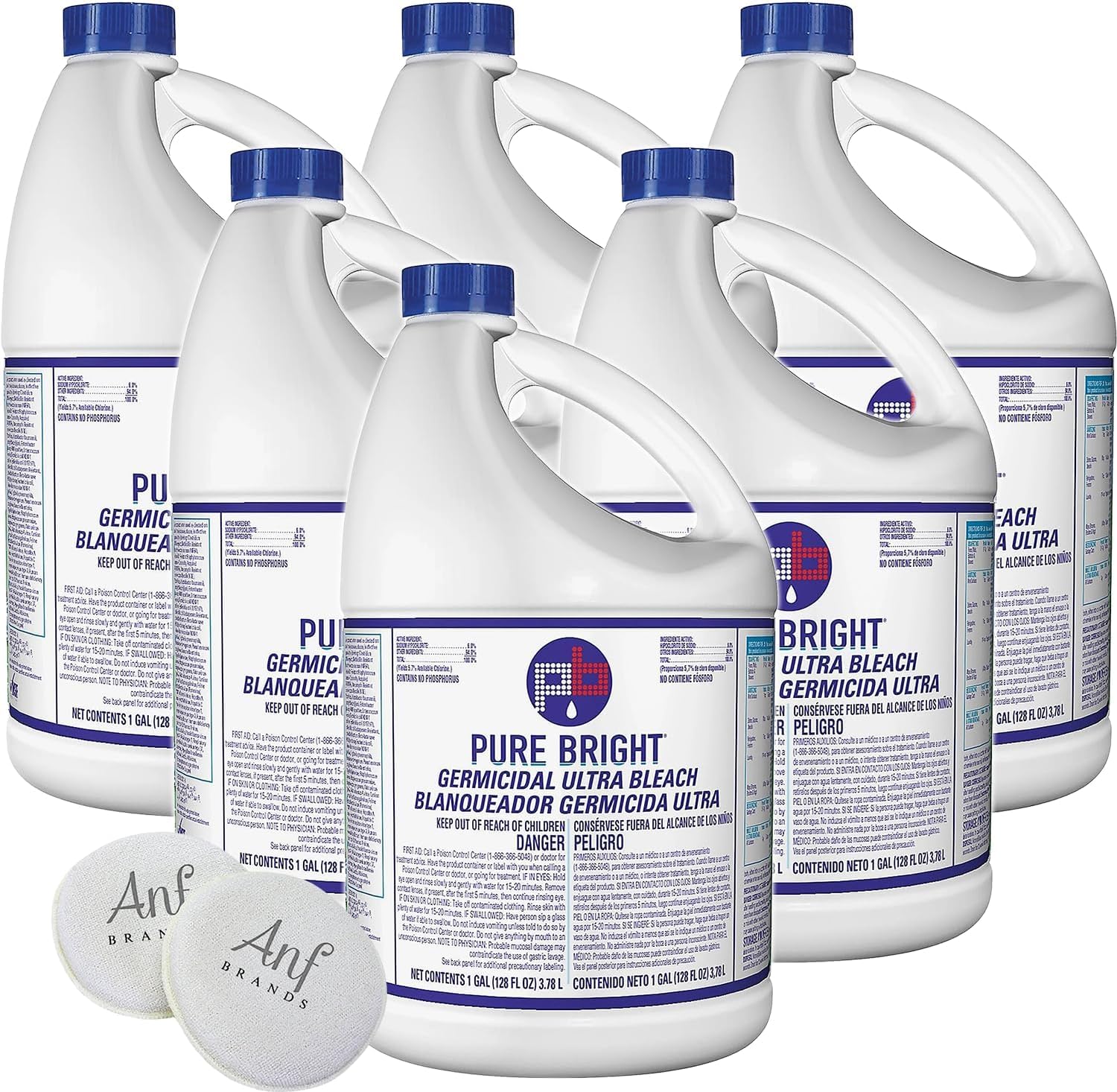 Liquid Chlorine Bleach for Laundry and Cleaning

