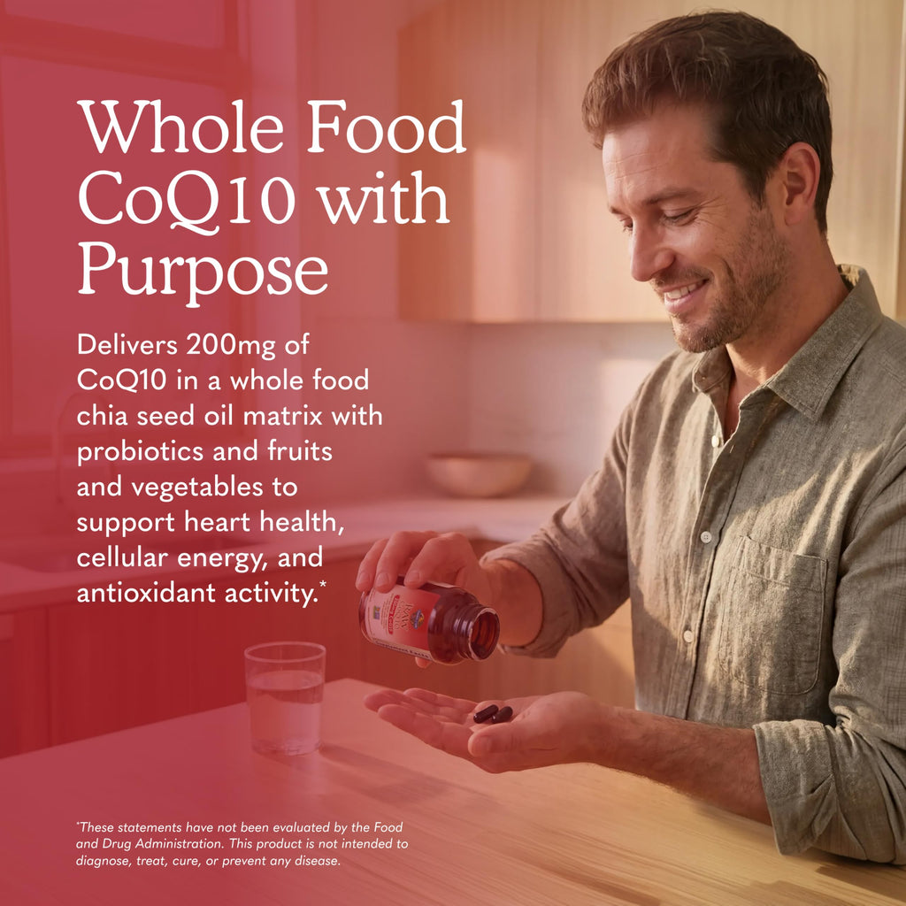 Garden of Life Raw CoQ10 200 mg Softgels


