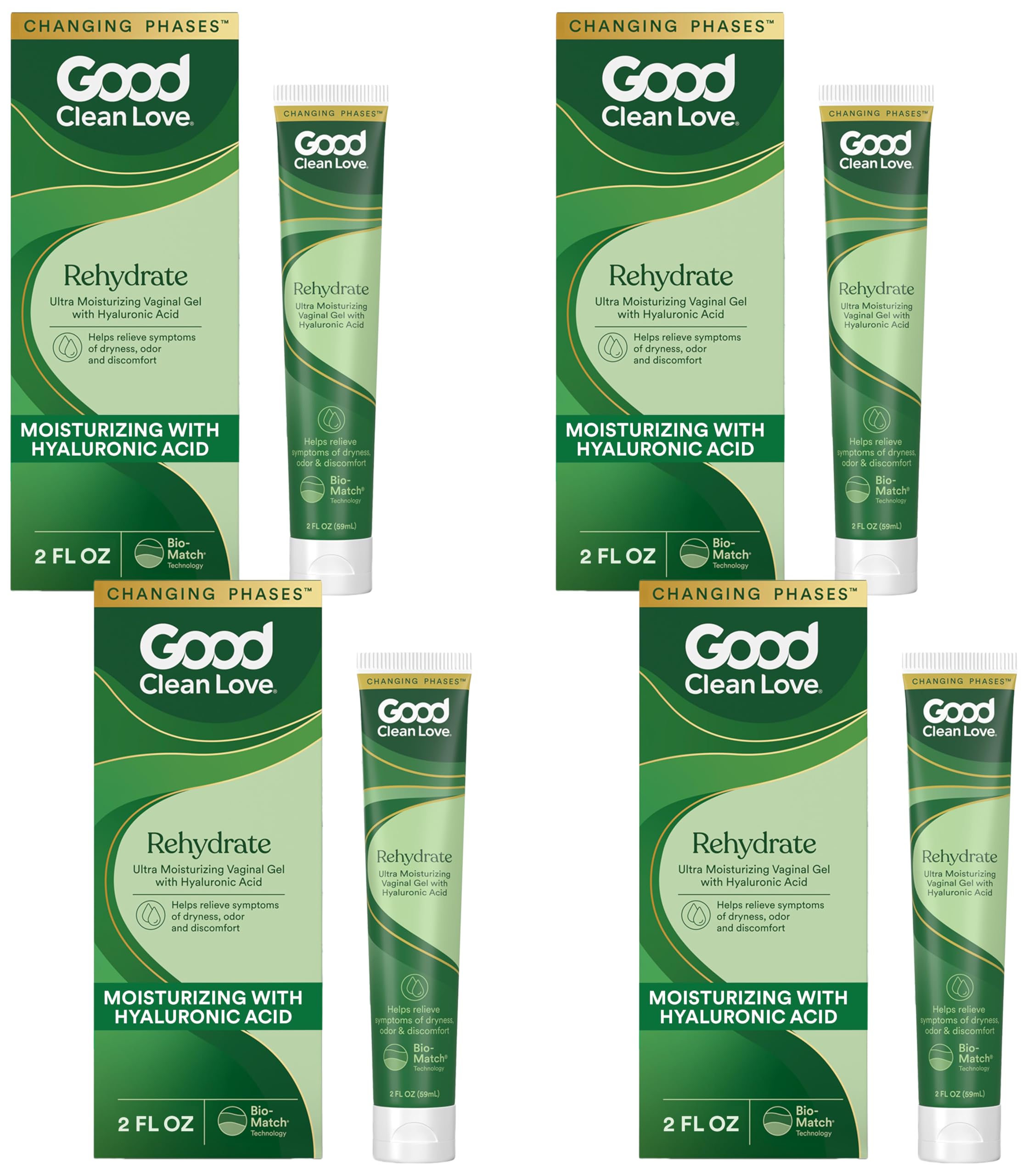 Good Clean Love Rehydrate Vaginal Gel - Hyaluronic Acid