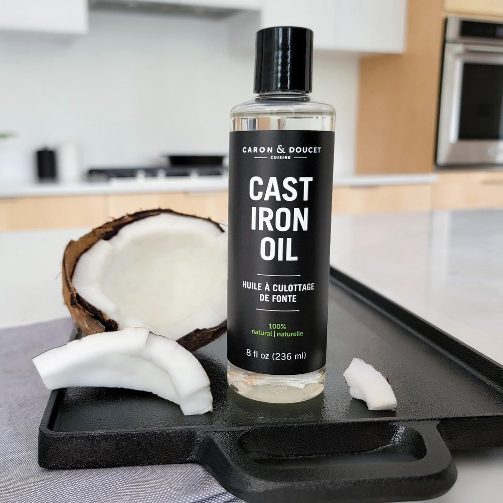 Caron & Doucet Cast Iron Cleaning & Conditioning Set

