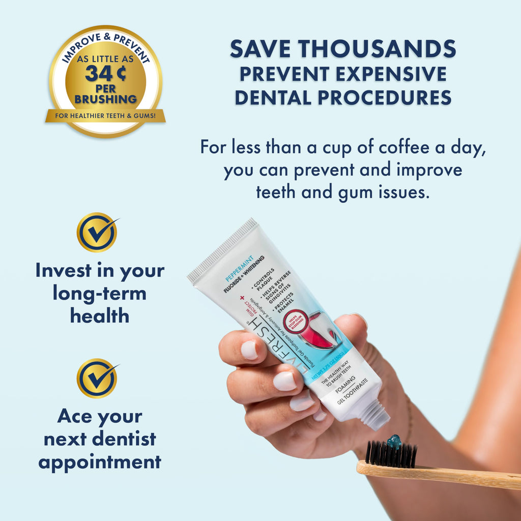 LIVFRESH Gum Protect Toothpaste Gel for Gingivitis

