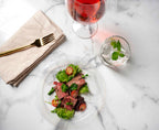 Munfix Clear Plastic Plates – Disposable Dessert Plates


