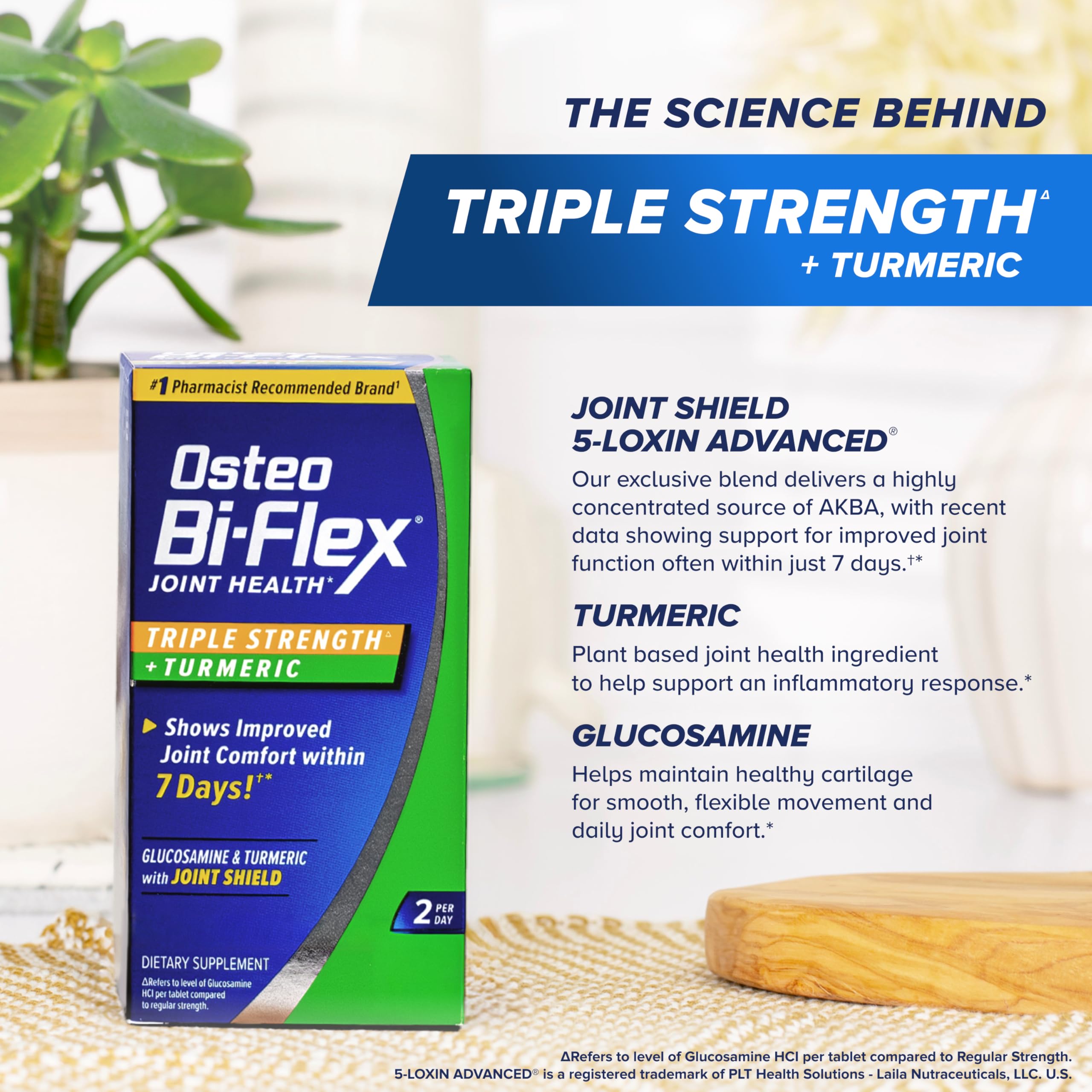 Osteo Bi-Flex Glucosamine Turmeric Joint Supplement

