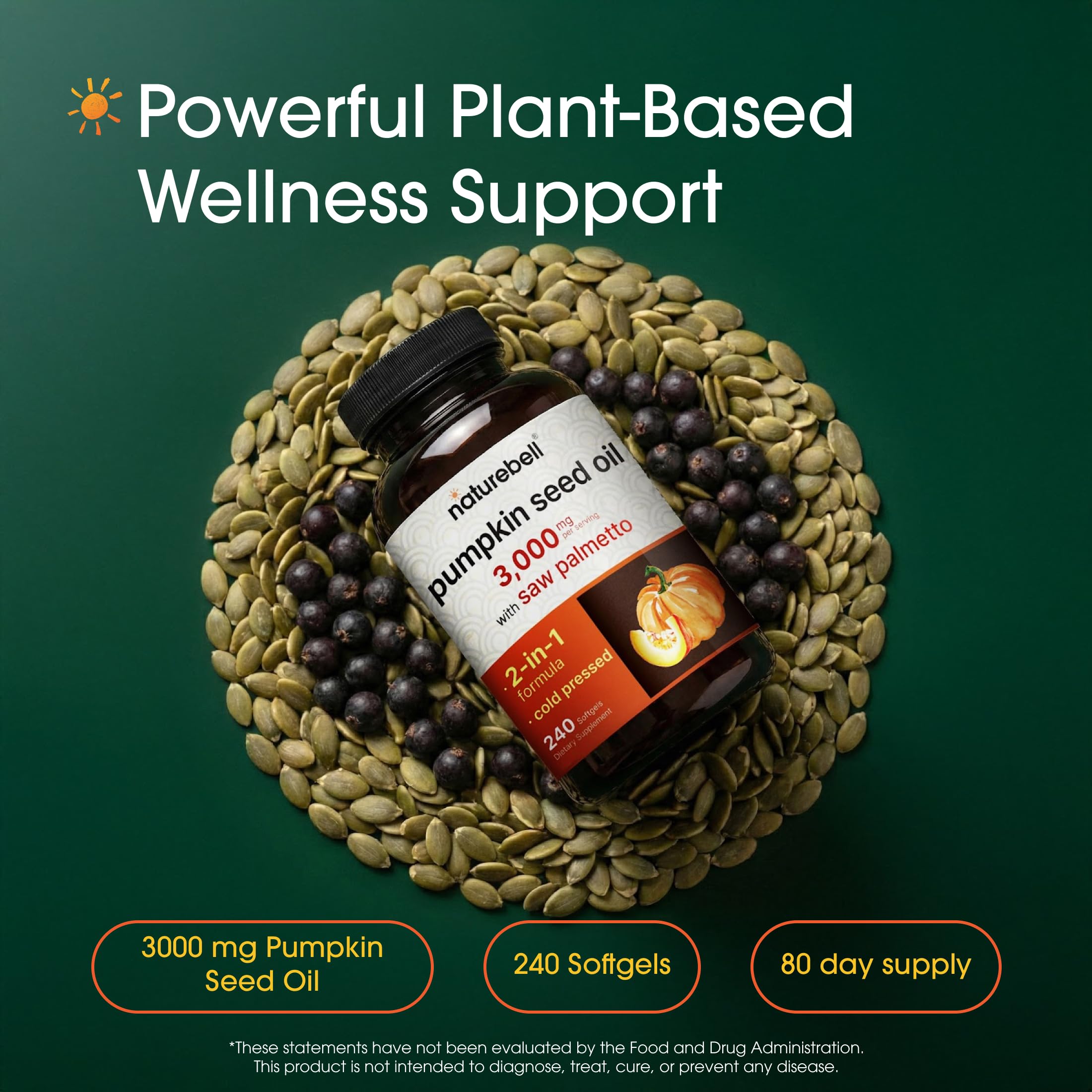 NatureBell Plant-Based Wellness Supplement | Non-GMO

