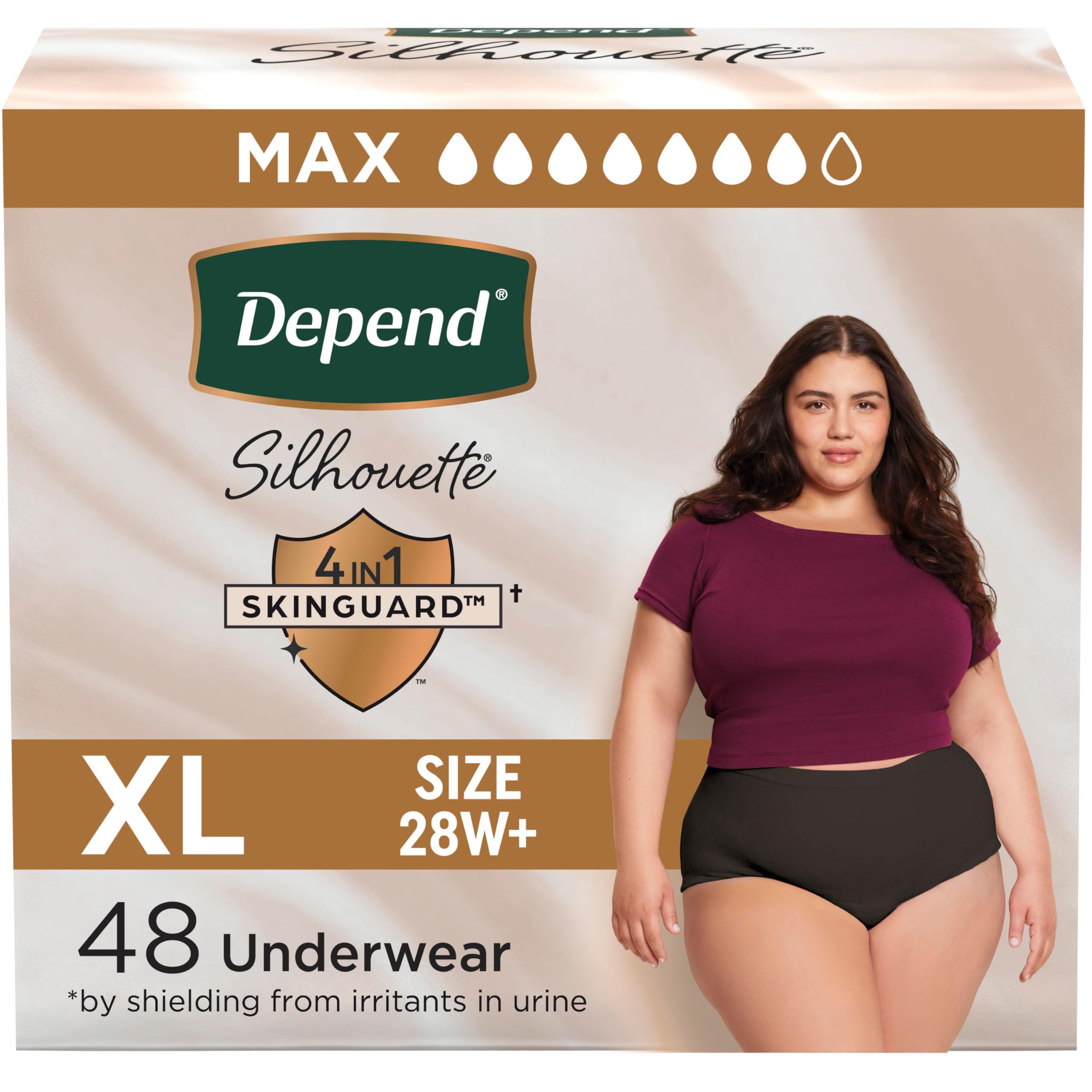 Depend Silhouette Incontinence Underwear Maximum Absorbency