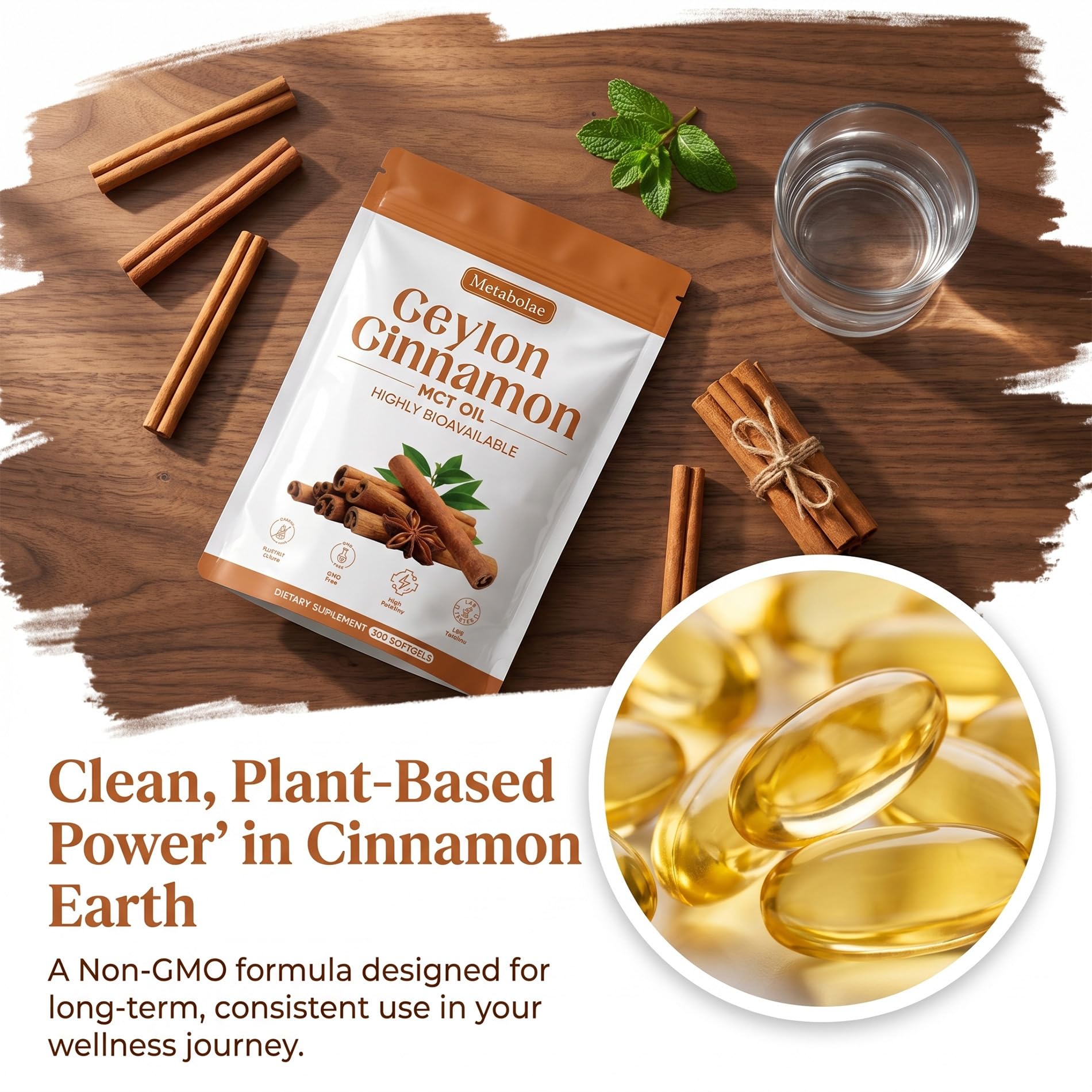 Metabolae Cinnamon Supplement for Metabolic Balance

