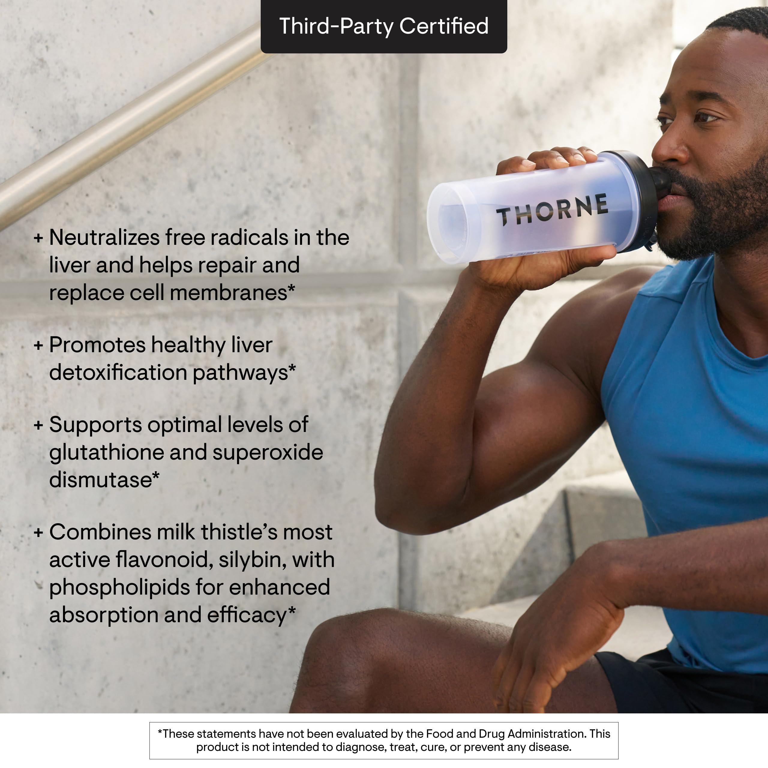 Thorne Milk Thistle Phytosome Extract - Liver Support


