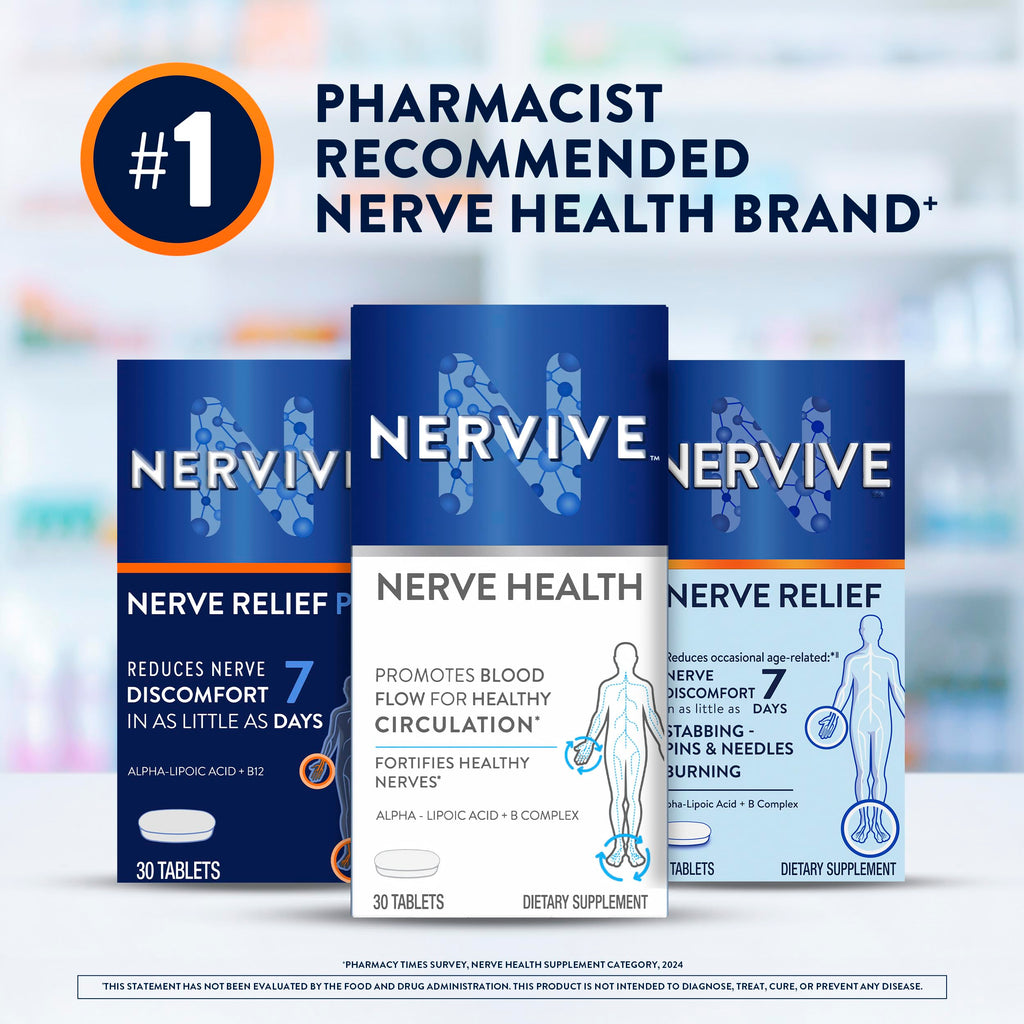 Nervive Nerve Health Supplement | Alpha Lipoic Acid

