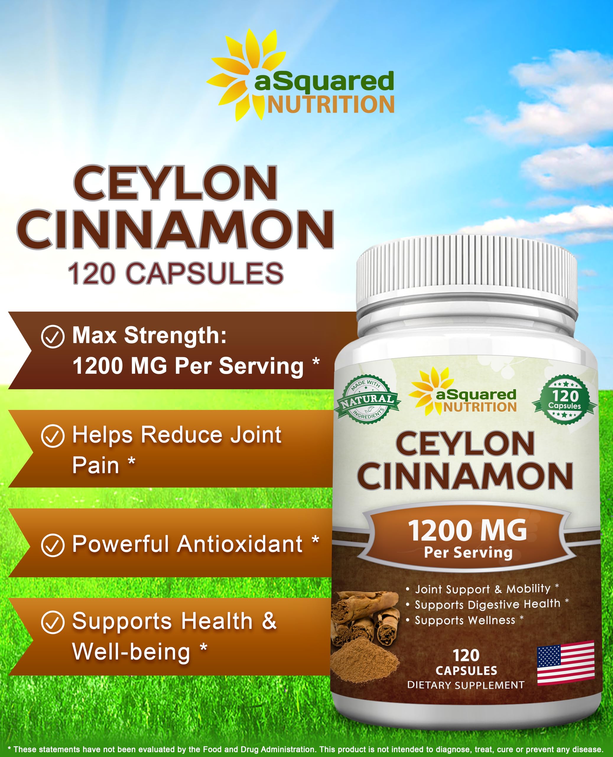 Ceylon Cinnamon Supplement - Heart Health

