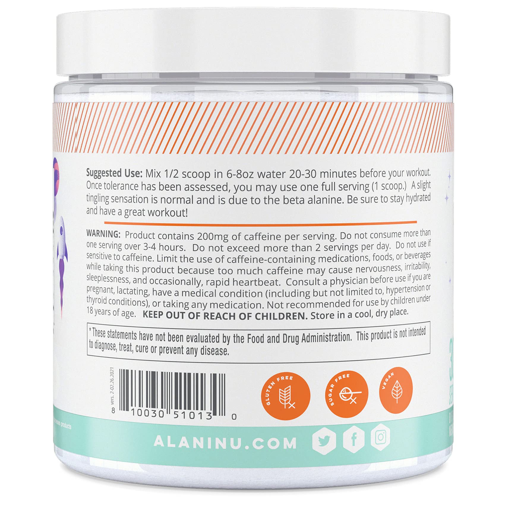 Alani Nu Pre-Workout Powder | Energy & Endurance

