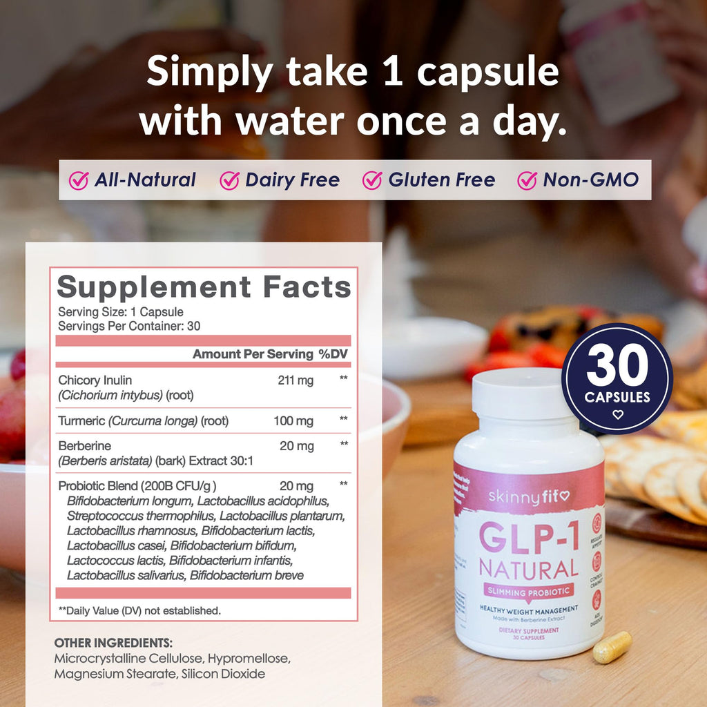 SkinnyFit GLP-1 Probiotic Supplement | Appetite

