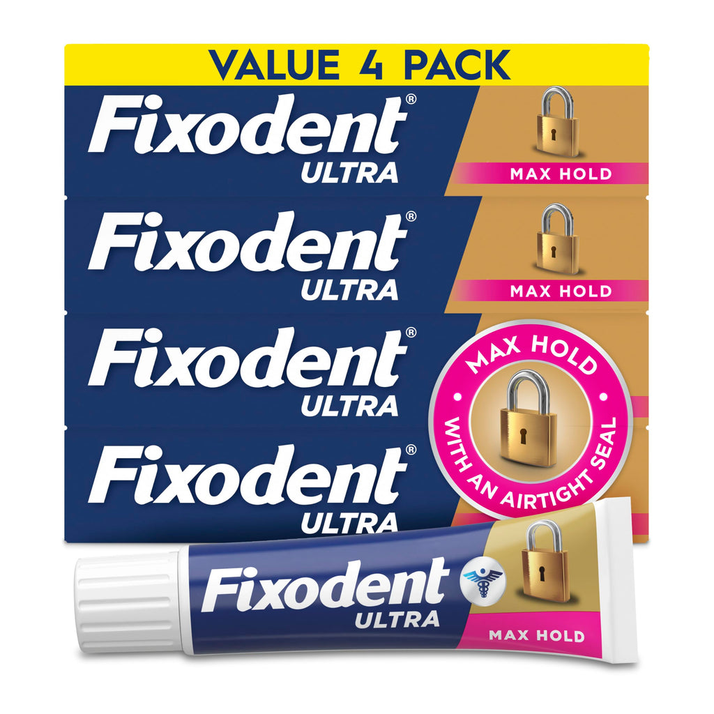 Fixodent Ultra Max Hold Denture Adhesive Cream


