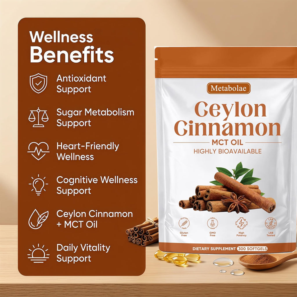 Metabolae Cinnamon Supplement for Metabolic Balance

