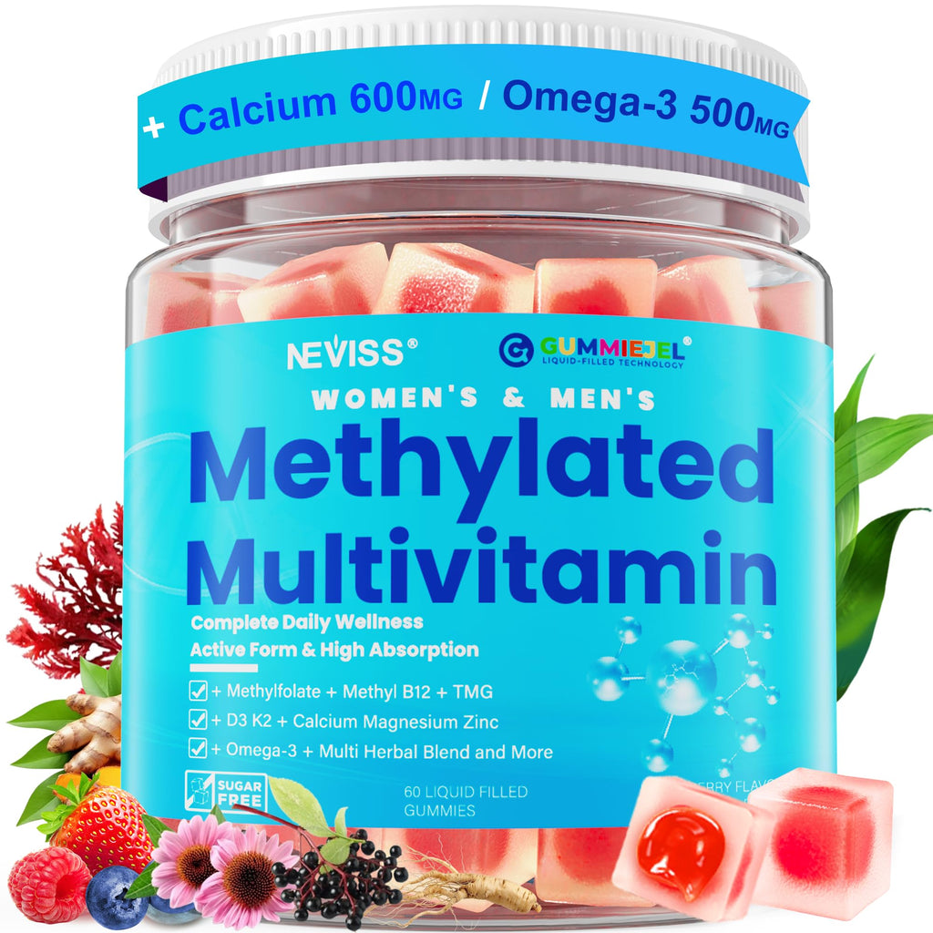 Methylated Multivitamin Gummies for Adults | Vegan Omega-3

