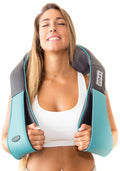 InvoSpa Shiatsu Massager with Heat - Deep Tissue Neck Back & Shoulder Massage Pillow