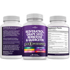 Resveratrol Berberine Supplement by NEW AGE

