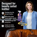 Leather CPR Heavy Duty Leather Cleaner | Deep Cleaning for Leather

