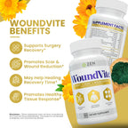 WoundVite Pre & Post Surgery Support by Zen Nutrients

