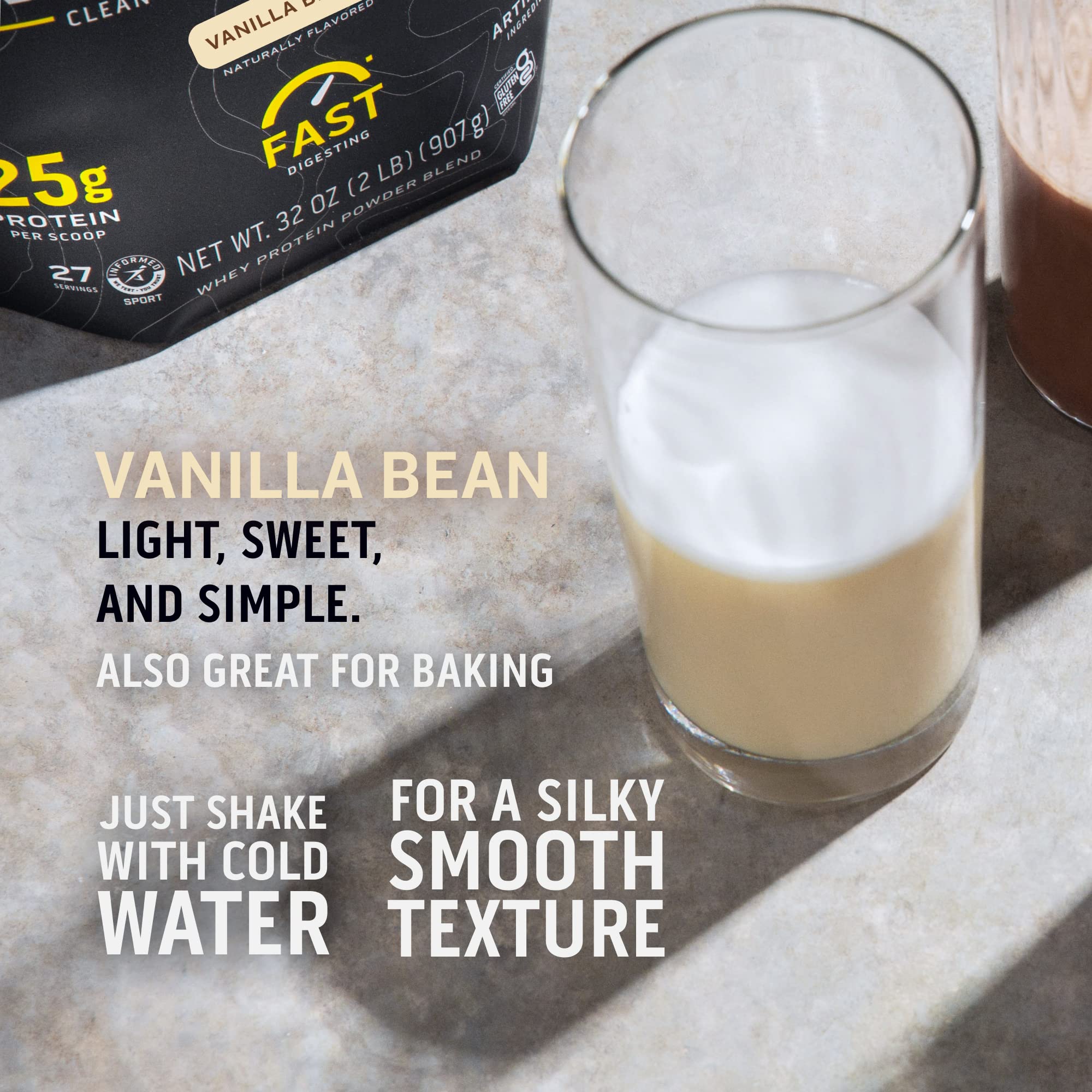 Ascent 100% Whey Protein Powder - Post Workout Isolate

