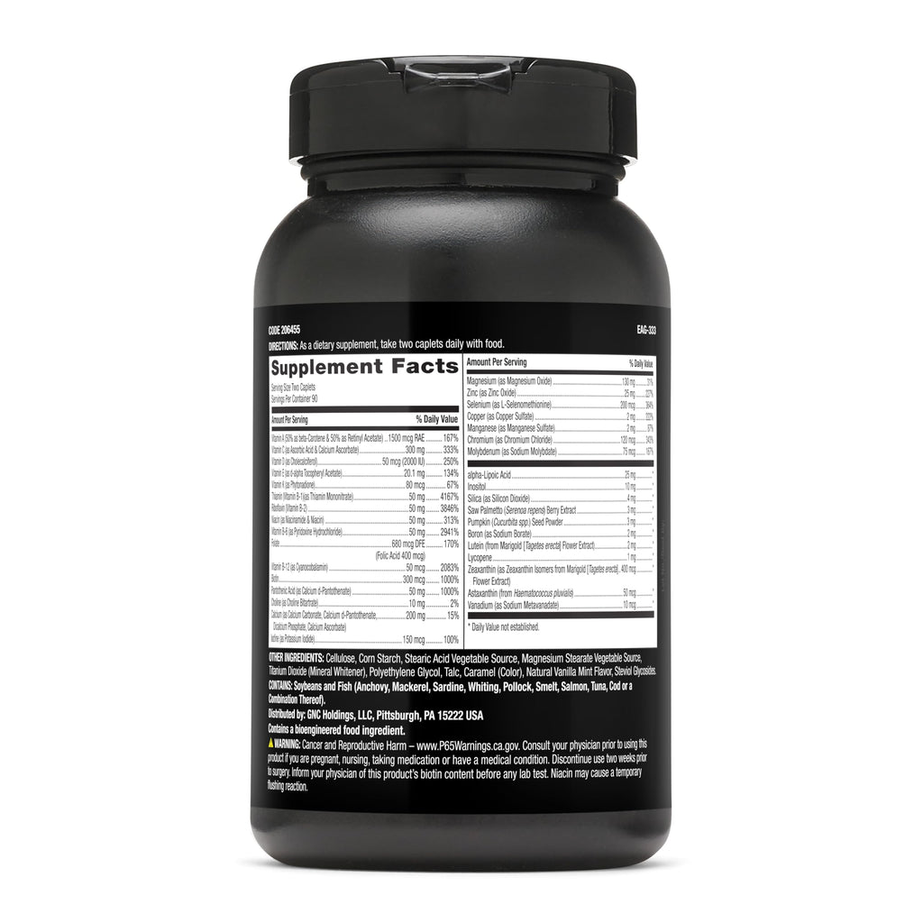 GNC Mega Men Multivitamin Caplets - Immune & Energy

