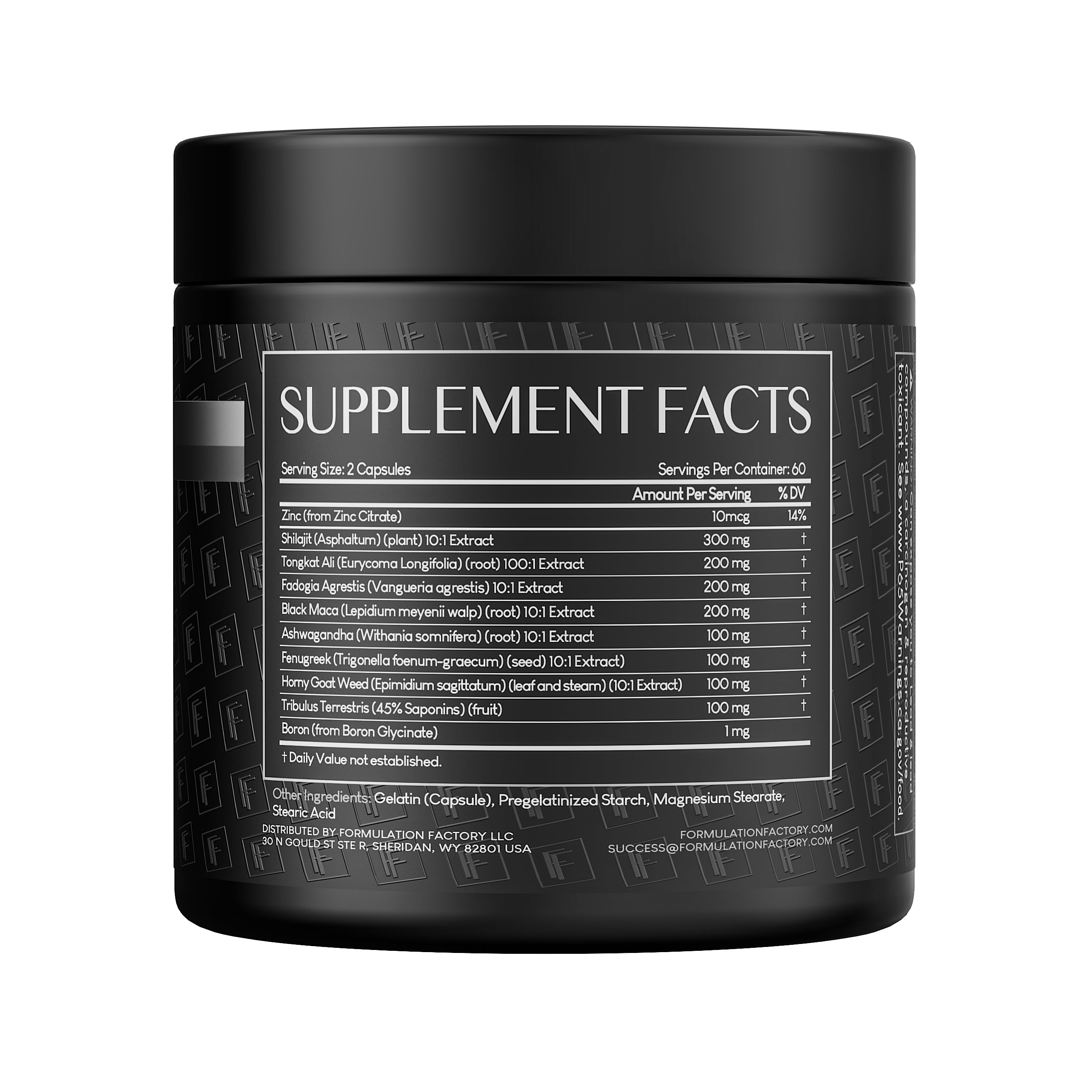 Formulation Factory Self Obsessed 10-in-1 Testosterone Booster

