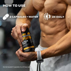 MuscleTech AlphaTest Testosterone Booster | Tribulus Boron

