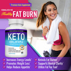 Toplux Keto Burn Pills Ketosis Support Fat Burner

