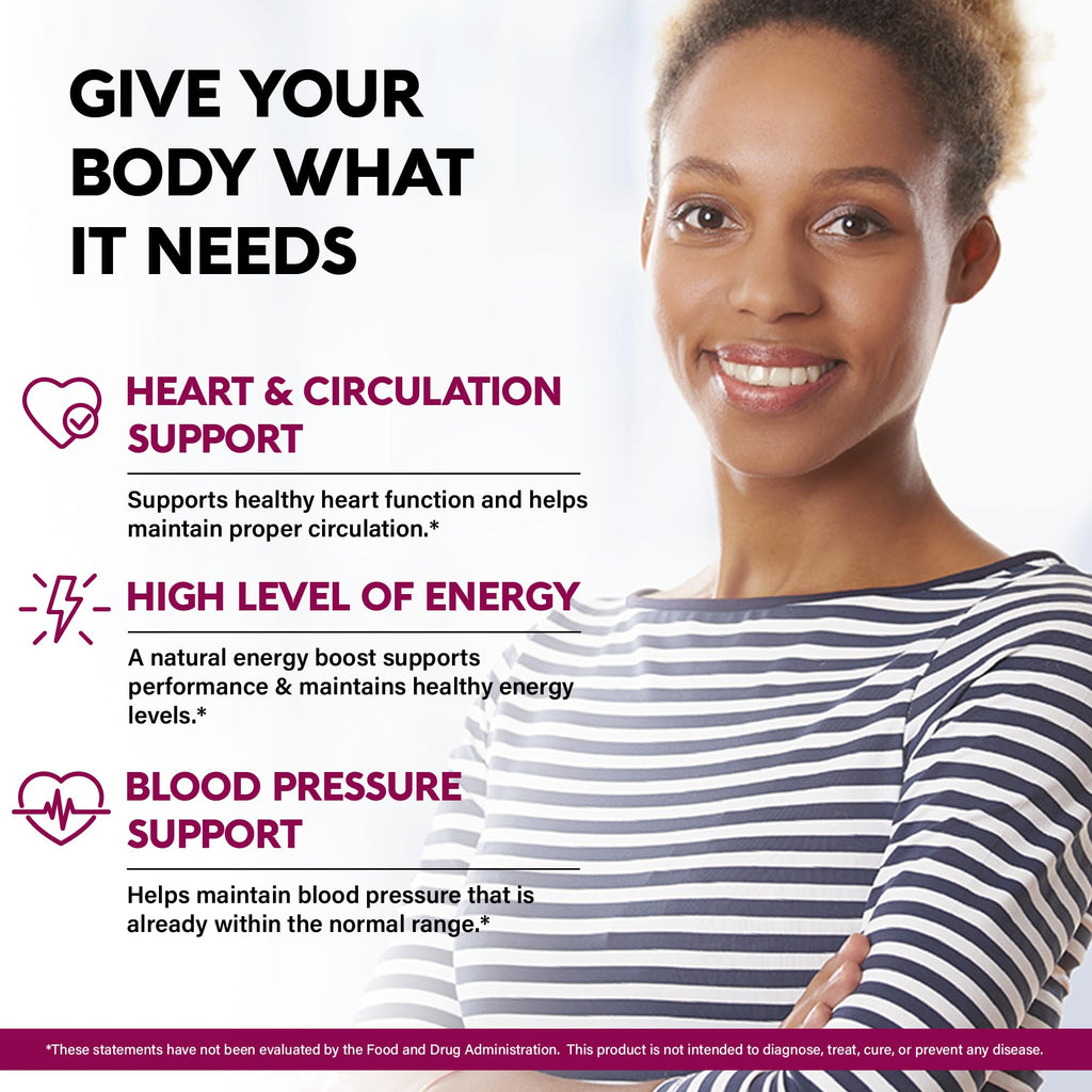 Beet Root Capsules for Heart Health and Circulation

