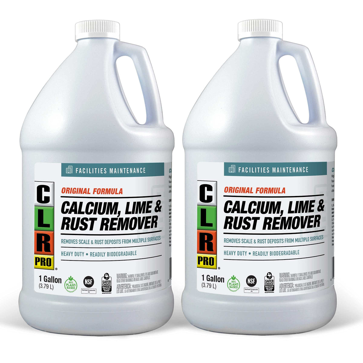CLR Pro Calcium, Lime & Rust Remover - Multi-Surface Bathroom Cleaner