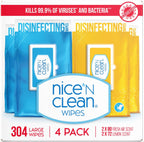 Nice 'N Clean Disinfecting Wipes - One-Step Cleaning

