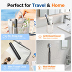 Bitvae Electric Toothbrush Travel - 60-Day Battery, 5 Modes

