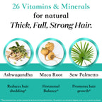 Nutra Women's Hair Growth Supplement for 45+ | Soy-Free

