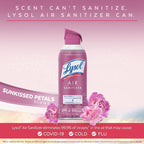 Lysol Air Sanitizer Spray - Odor Eliminator, EPA-Approved

