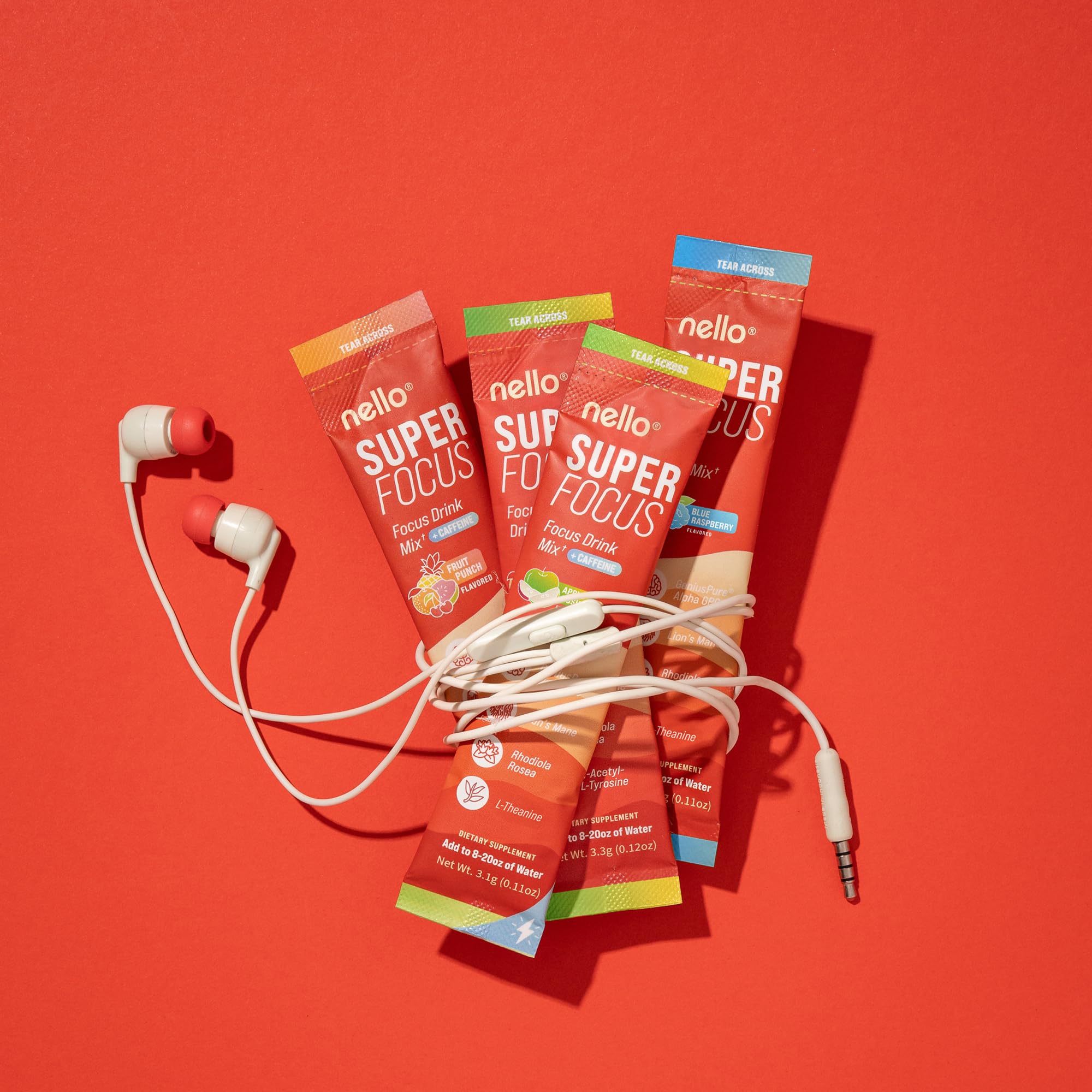 Nello Superfocus Nootropic Drink Mix for Focus

