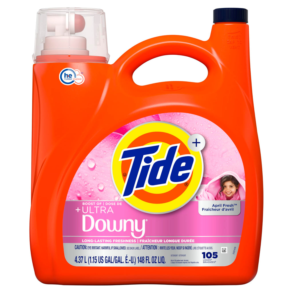 Tide Plus Downy Liquid Detergent April Fresh Scent


