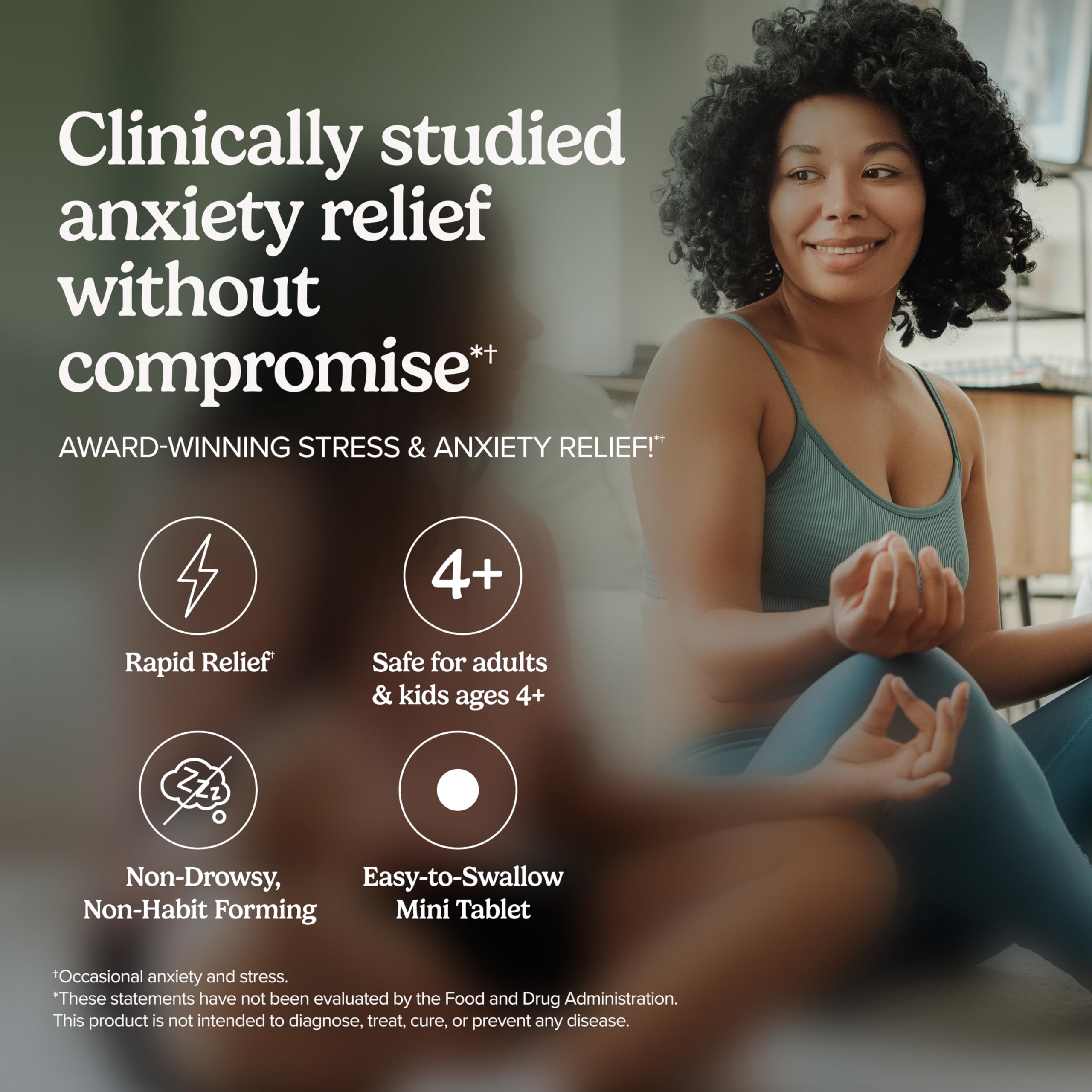 Terry Naturally AnxioCalm Calming Support Supplement - EP107

